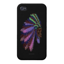 Indian Headdress iPhone 4/4S Covers