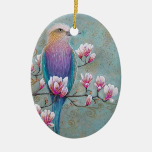 Indian Holi Bird Ornament
