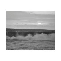 Indian ocean stretched canvas print