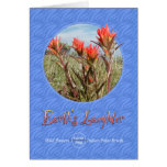 Indian Paintbrush Earth Day Card