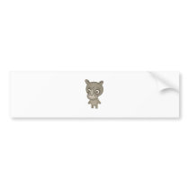 Indian Rhinoceros - My Conservation Park Bumper Stickers