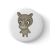 Indian Rhinoceros - My Conservation Park Pin