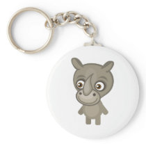Indian Rhinoceros - My Conservation Park Keychain