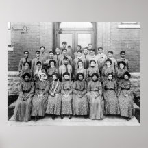 Indian School Choir, early 1900s Print