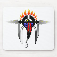 Indian Totem Mouse Pads