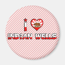 Indian Wells, CA Refrigerator Magnet