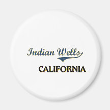 Indian Wells California City Classic Refrigerator Magnets