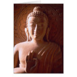 Indian Wooden Carving of Buddha Cards