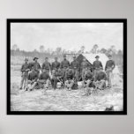 Indiana Cavalry in Petersburg, VA 1864 Poster