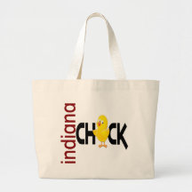 Indiana Chick 1 Canvas Bags