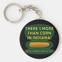 Indiana Corn Key Chain