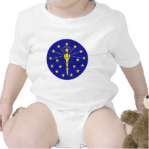 Indiana Flag Theme 00 Tshirt