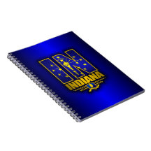 Indiana (IN) Spiral Note Book