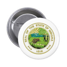 Indiana State Seal Pins
