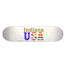 Indiana USA! Skateboard.