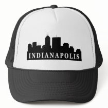 Indianapolis Skyline Trucker Hat