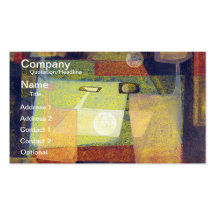 Indians in space #6 business card template