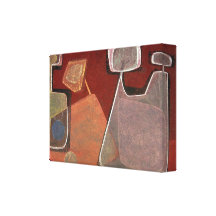 Indians in space #7 gallery wrapped canvas
