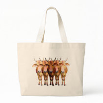 India's cow tote bag