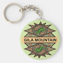 Indien d'Amerique indigène de montagne du Gila Porte-clefs