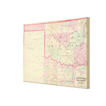 Indien Terr, partie du Texas nanowatt Impressions Sur Toile