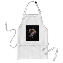 Indigo Edged Stellar Debris Cloud Apron