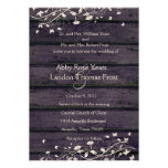 Indigo Wood Wedding Invitation
