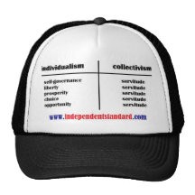 Individualism vs. Collectivism Trucker Hats