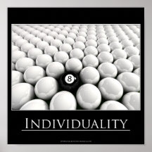 Individualité Poster