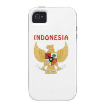 INDONESIA Coat Of Arms Case-Mate iPhone 4 Covers