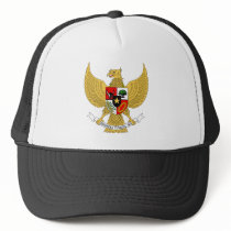 Indonesia Coat of Arms Mesh Hat