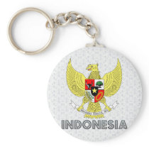 Indonesia Coat of Arms Key Chain