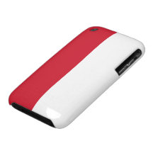 Indonesia Flag iPhone 3 Case