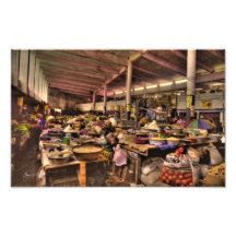 Indoor Market Republic of Guinea, West Africa Photograph