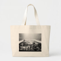 Indoor Motorcycle Race, early 1900s Tote Bags