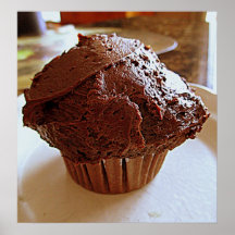 Indulgent Chocolate Cupcake Posters
