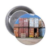 Industrial cargo container for shipping