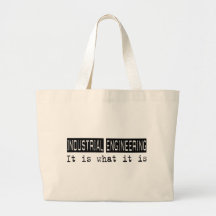 Industrial Engineering It Is Canvas Bag