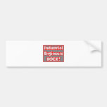 Industrial Engineers Rock! Bumper Sticker
