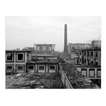 Industrial Landscape Postcard