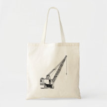Industrial Lifting Crane Canvas Bag