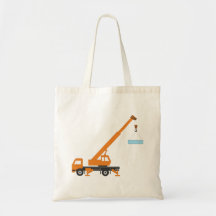 Industrial Lifting Crane Tote Bag