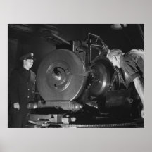 Industrial Photo - WW2 American Military Factory Print