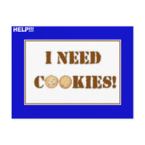 ineedcookies, HELP!!! Postcard