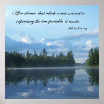 Inexpressible Music Print