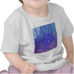Infant Short Sleeve T-Shirt  Aqua Purple