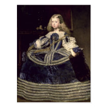 Infanta Margarita  in Blue, 1659 postcards