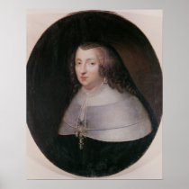 Infanta of Spain and Queen of France Print