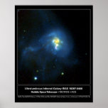 Infared Galaxy Hubble Telescope Photo Posters