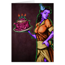 Infected Birthday Greeting Cards